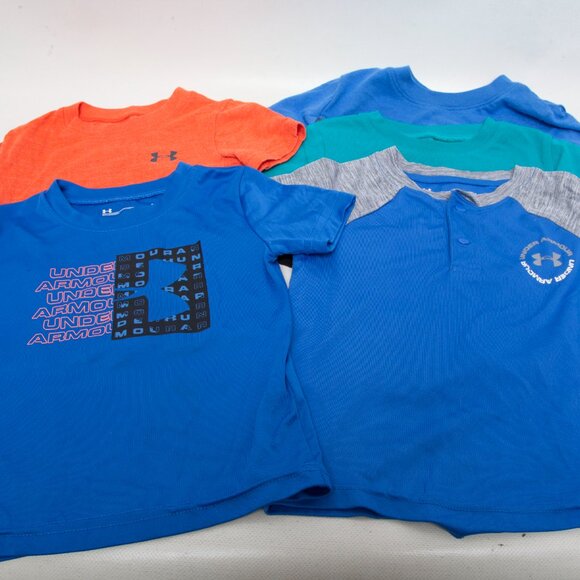 Under Armour Baby Boy short sleeve Shirts Lot – 18 Months – Set of 5 tshirts - Picture 4 of 5